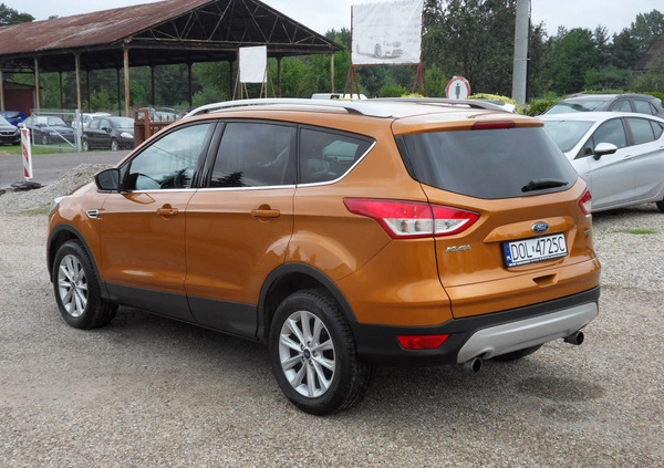 Ford Kuga cena 74907 przebieg: 120000, rok produkcji 2016 z Warta małe 254